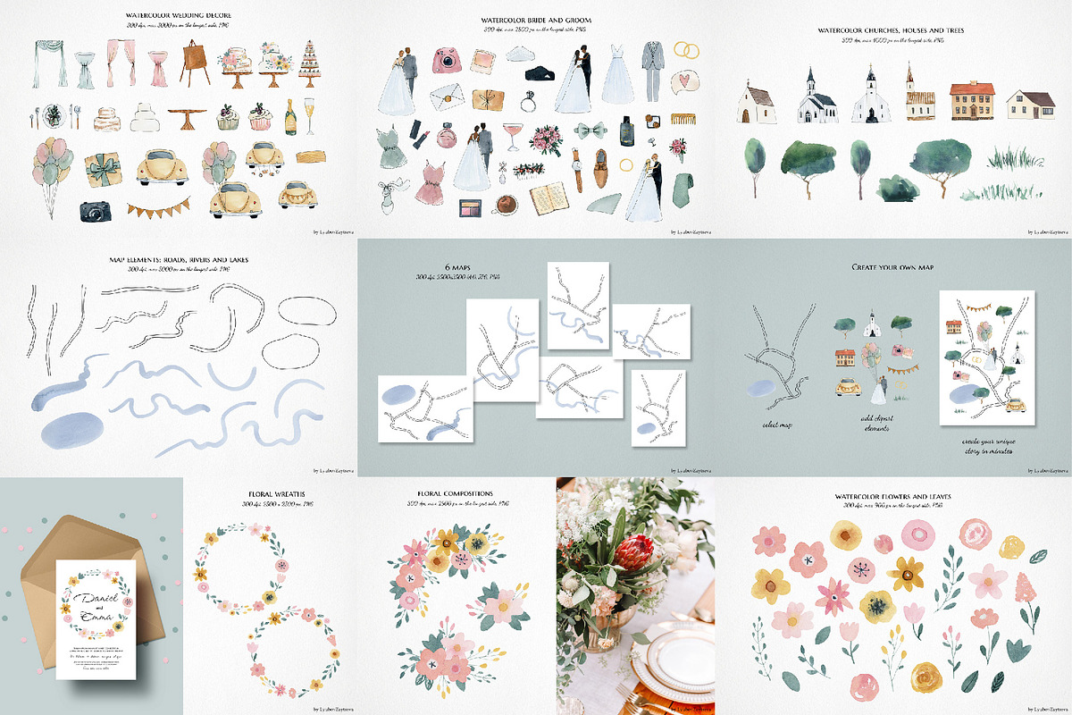 80% OFF! Bestsellers Bundle., a Seasonal Illustration by LyubovZaytseva (Photo 7 of 23)