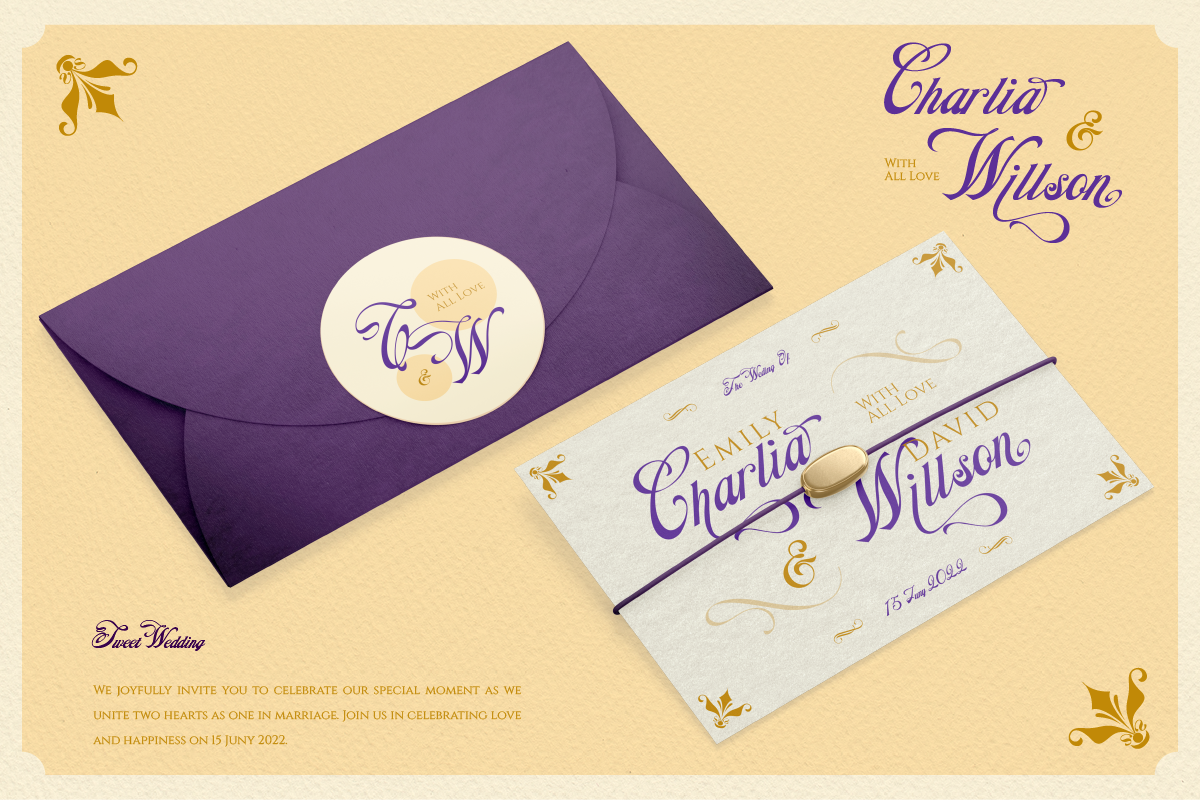 Elcie, a Script Font by Burntilldead (Photo 9 of 14)