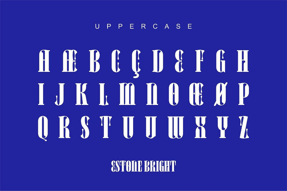 Royale - Modern Retro Font, a Serif Font by Luna Shop (Photo 2 of 6)