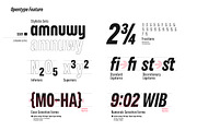 Variera - Geometric Sans Serif, a Sans Serif Font by Kereatype (Thumbnail 16 of 16)