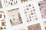 Pink Christmas, a Decorative Illustration by heyiamalice (Thumbnail 11 of 15)