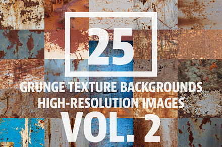 25 Grunge Metal/Rust Images Vol. 2