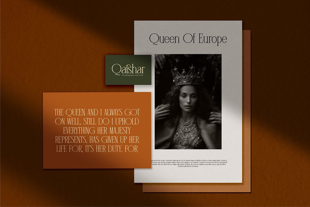 Ghillanza || Modern Serif Font, a Serif Font by Idea Studio (Photo 2 of 5)