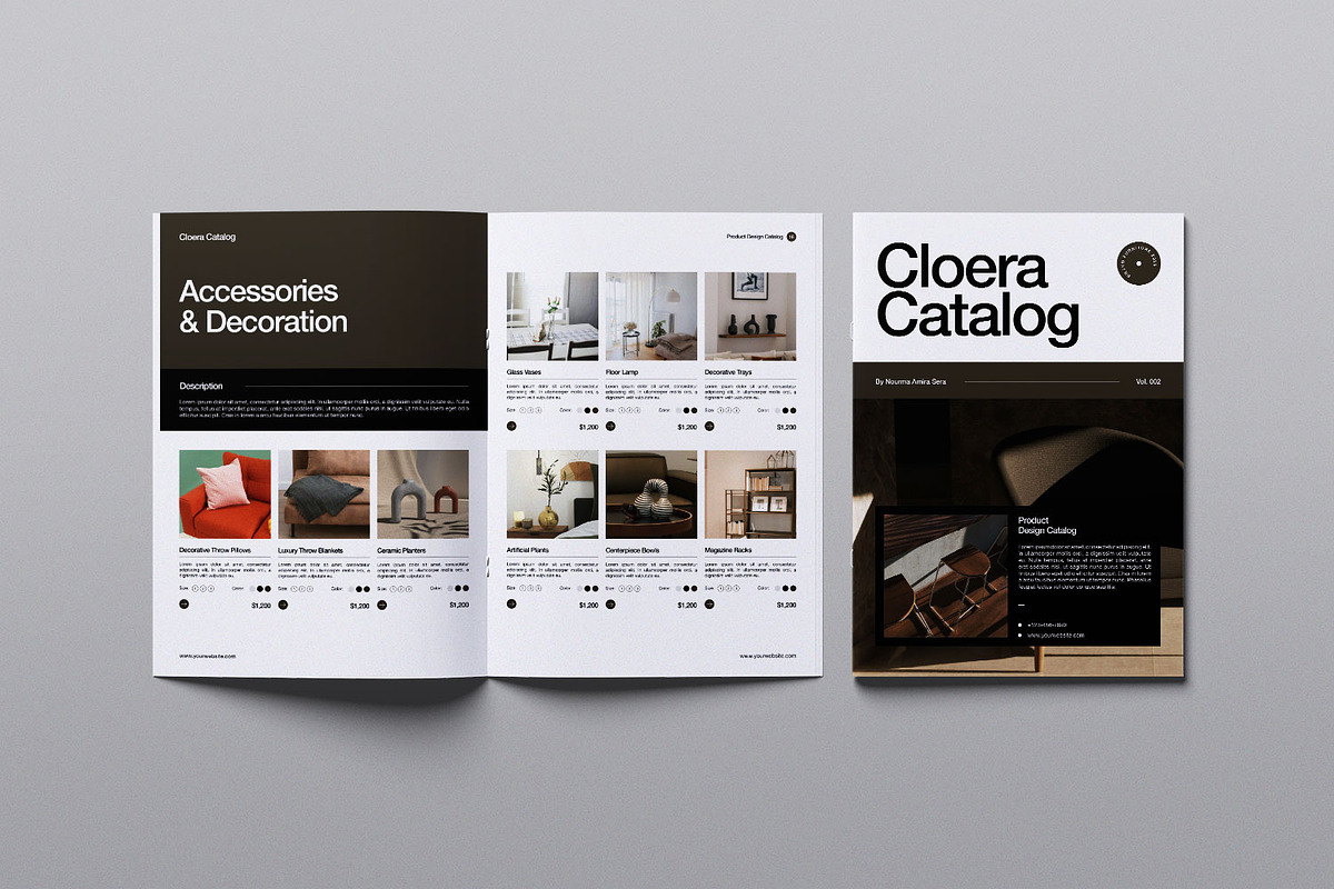 Furniture Product Design Catalog, a Magazine Template by Portocraft (Photo 2 of 6)