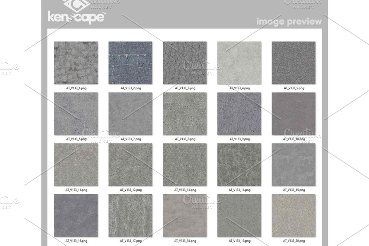 20 Seamless Asphalt Textures, an Architecture Photo by KenScape (Photo 3 of 3)