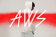 Srg - AWS Linear display font, a Sans Serif Font by Srg® (Thumbnail 5 of 10)