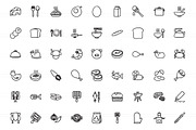 2100 Hand drawn vector icons, an Outline Icon by Visual Generation (Thumbnail 12 of 43)