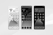 iOS 14 Minimalist Icon Pack, an Outline Icon by Yung (Thumbnail 2 of 6)