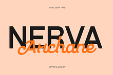 Nerva– Modern Mixed Style Typeface