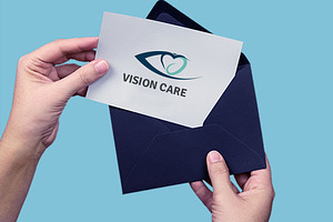 Vision Care Eye Logo