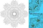 Mandalas for coloring12, an Object Graphic by Watercolor fantasy (Thumbnail 2 of 9)