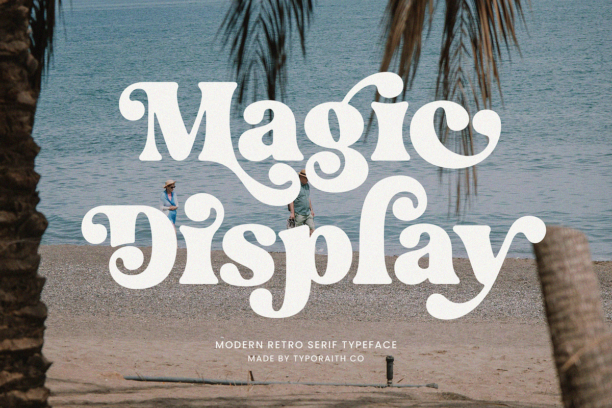 Magic Display | Retro Serif Typeface, a Serif Font by Typoraith Co (Photo 16 of 16)