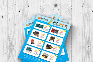 Tool Shop Flyer Template