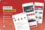 Trycar - Car Rental Mobile Apps, an App Template by SquidPixey (Thumbnail 1 of 5)