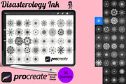 Floral Mandala Flower Set 1, a Brush Add-On by Disasterology Ink (Thumbnail 1 of 10)