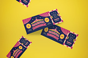 Carnival Ticket, a Card Template by graphicook (Thumbnail 3 of 3)