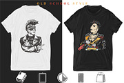Punks old school tattoo, a Background Graphic by intueri (Thumbnail 7 of 7)