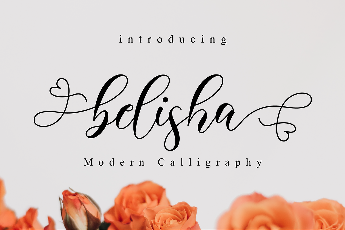Belisha - A Lovely Script Font