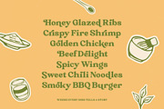 Matcha Holiks Groovy Serif Font, a Serif Font by timelesstype.co (Thumbnail 4 of 20)