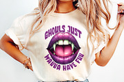 Ghouls Just Wanna Have Fun PNG, an Illustration by SharpMarketplace (Thumbnail 2 of 9)