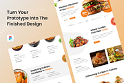 Lazismu - Food Landing Page, a Landing Page Template by SquidPixey (Thumbnail 4 of 5)