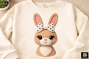 Yarn Crochet Easter Bunny PNG, an Illustration by Watercolor design (Thumbnail 3 of 4)