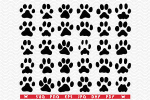 SVG Traces Cat&Dog, Seamless Pattern, a Pattern Graphic by DesignStudioRM