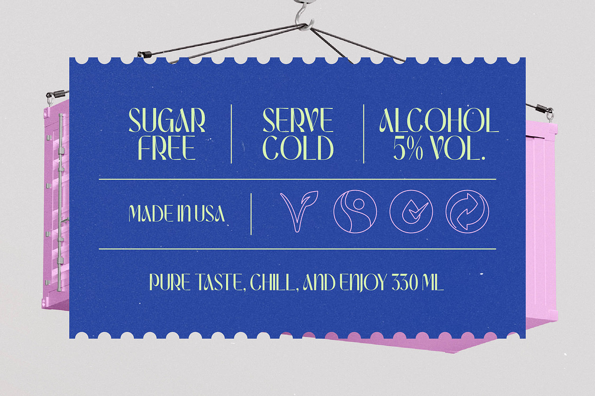 Varkes Elegant Display Typeface, a Sans Serif Font by timelesstype.co (Photo 7 of 15)