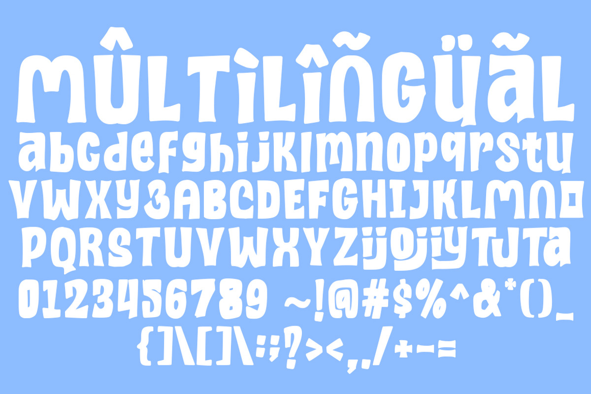 Great Emoji – Fun Handwritten Font, a Handwritten Font by Struggle Studio (Photo 9 of 9)