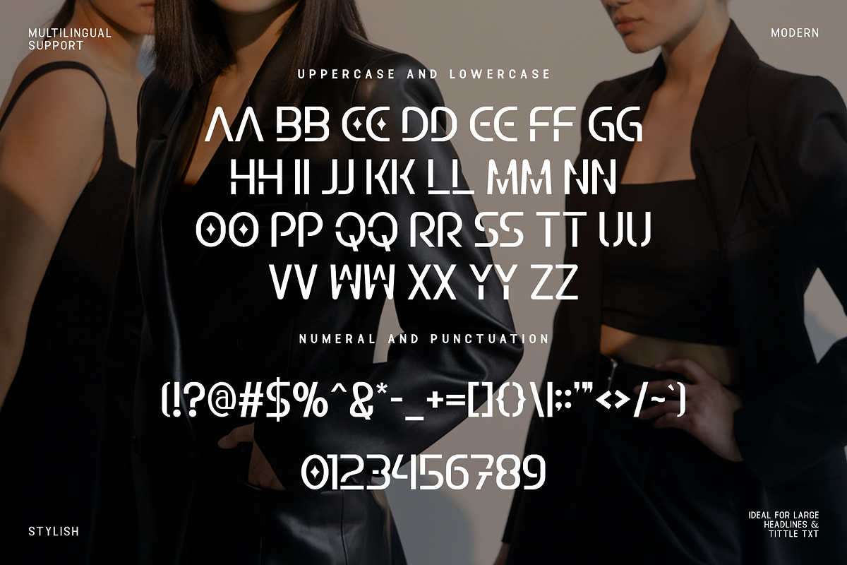 Couples - Modern Sans Serif Font, a Sans Serif Font by overlaytemplates (Photo 4 of 5)