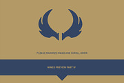 160 Pairs of Vector Wings, an Object Graphic by Damien (Thumbnail 15 of 17)