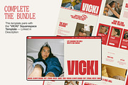 Bold Red Instagram Templates - Canva, a Social Media Template by Of July Studio (Thumbnail 6 of 6)