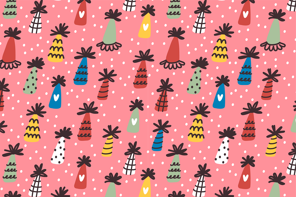 Let's celebrate | patterns & objects, a Pattern Graphic by Nastya Tkachova (Photo 2 of 9)