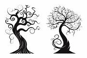 Tree Laser Cut Bundle | Decorative, a Graphic by jahid234 (Thumbnail 3 of 9)