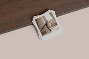 Polaroid Mockup, a Product Mockup by MrLetters (Thumbnail 5 of 5)
