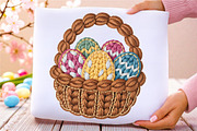 Knitted Easter Sublimation PNG Bundl, an Illustration by RobertsArt (Thumbnail 7 of 9)