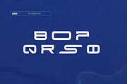 Aerob Sport - Techno Sport Typeface, a Sans Serif Font by Nirmana Visual (Thumbnail 4 of 10)