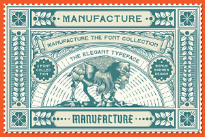 Manufacture Font Collection