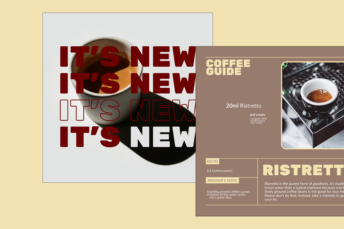 18 Editable Template Canva for Coffe, a Social Media Template by paulapedrazzini (Photo 4 of 8)