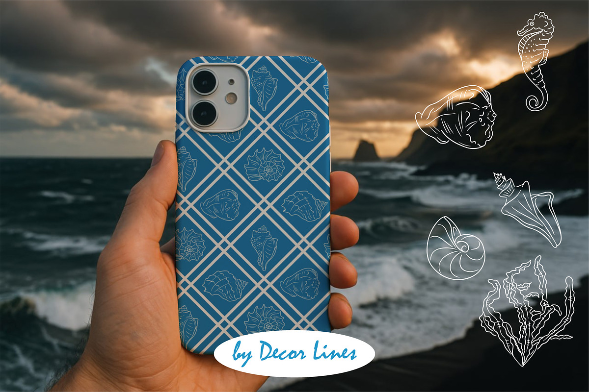 Coastal Vibe Doodles, an Object Illustration by Decor Lines (Photo 12 of 19)