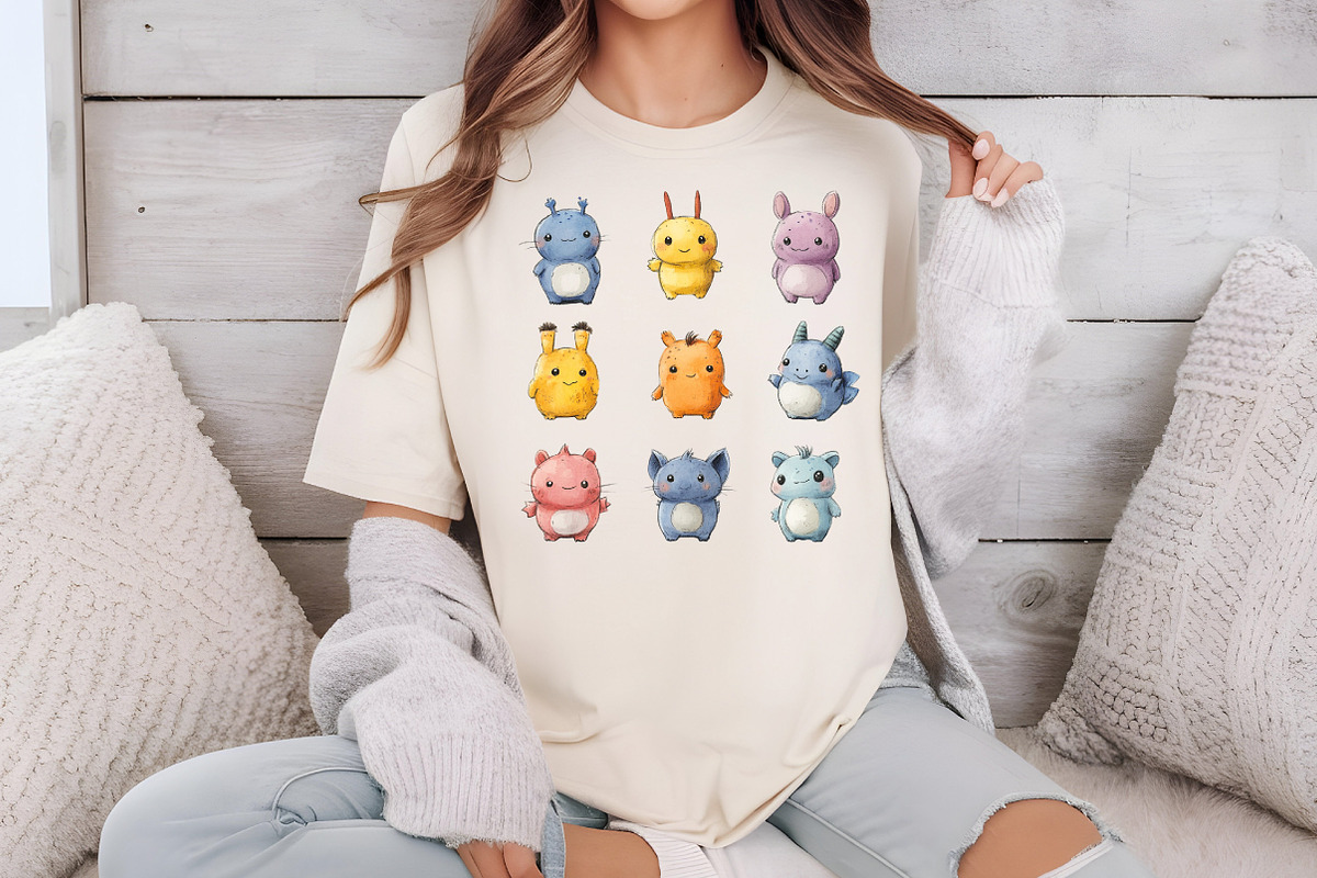 Kawaii Animal Pack PNG, an Animal Illustration by DreamCafeArt (Photo 6 of 6)
