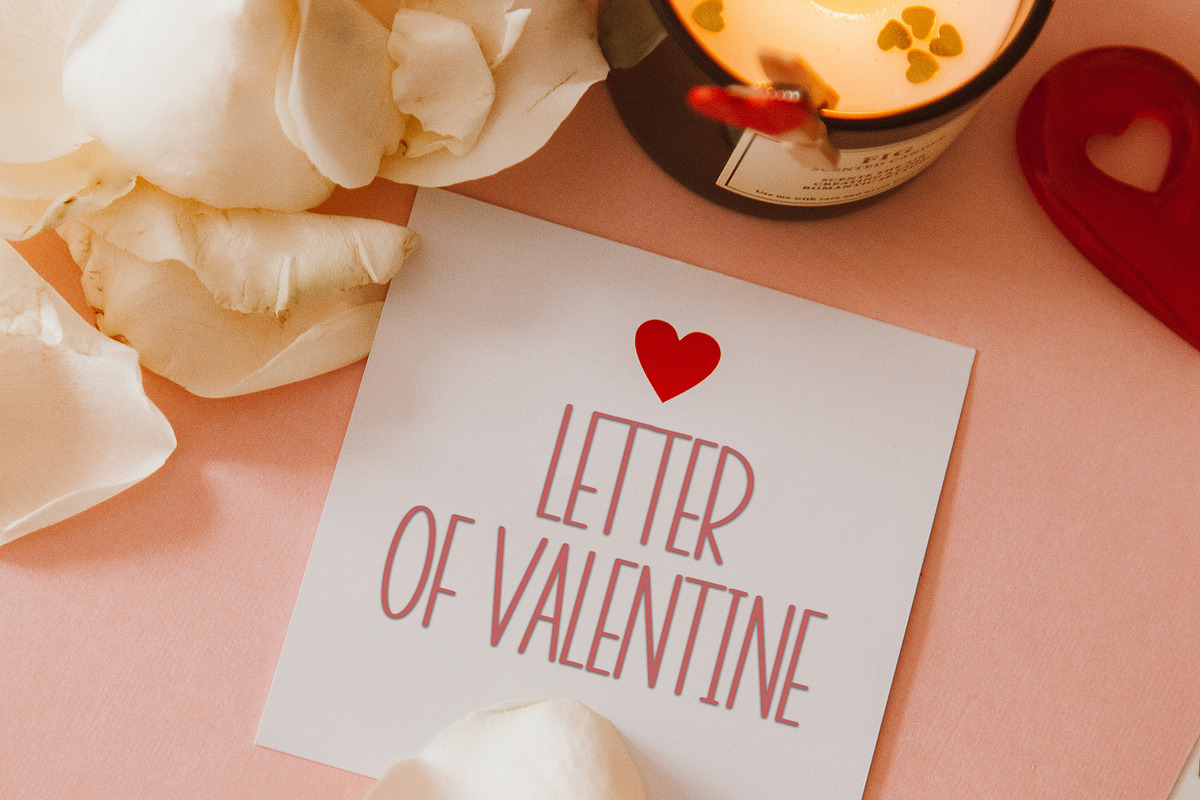 VALENTINE DESINGER, a Sans Serif Font by InermediaSTUDIO (Photo 4 of 7)
