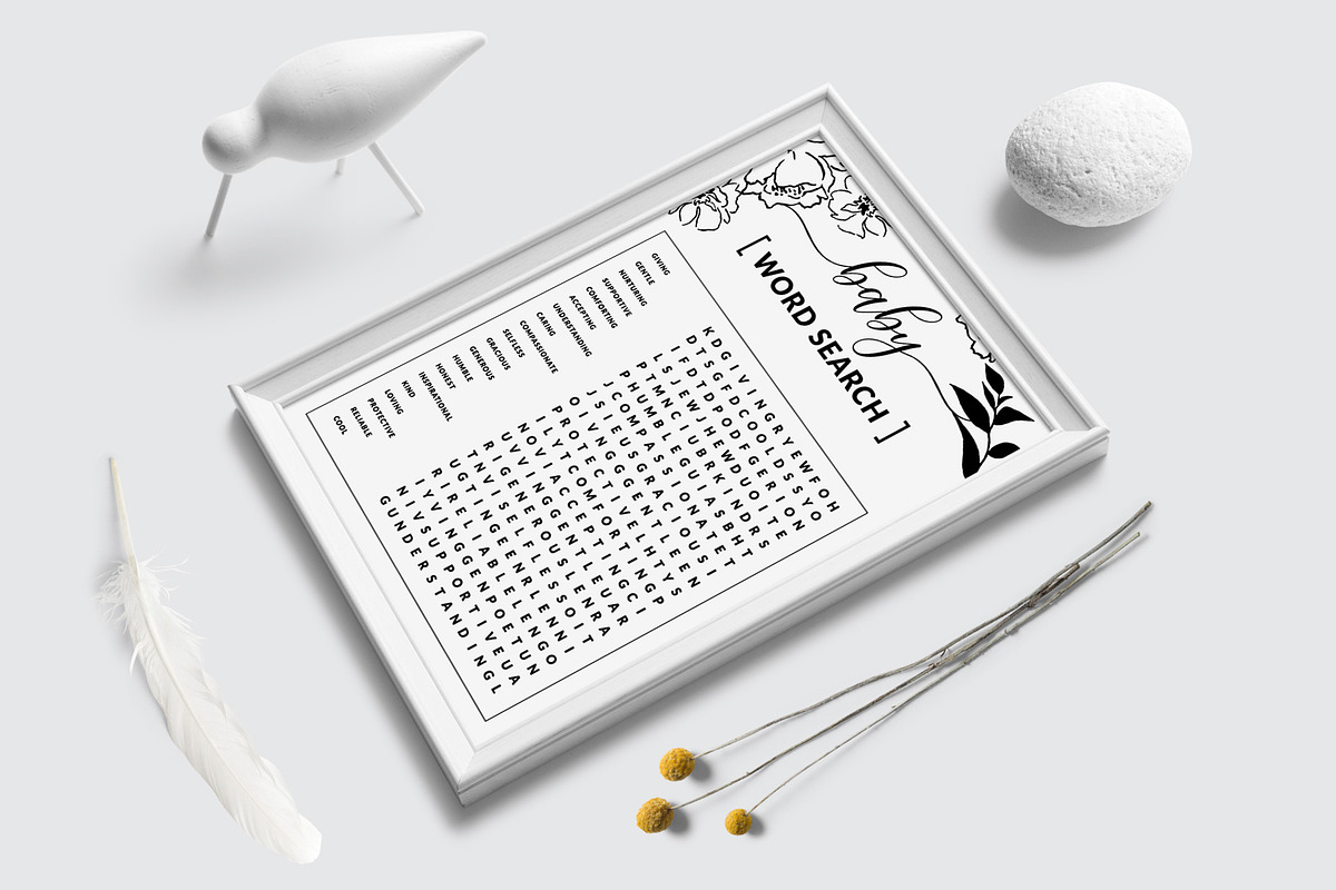 Baby Word Search Game, a Templates & Theme by Amit Debnath (Photo 4 of 6)