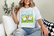 Country Farm Chickens PNG, Cute, an Illustration by SharpMarketplace (Thumbnail 6 of 9)