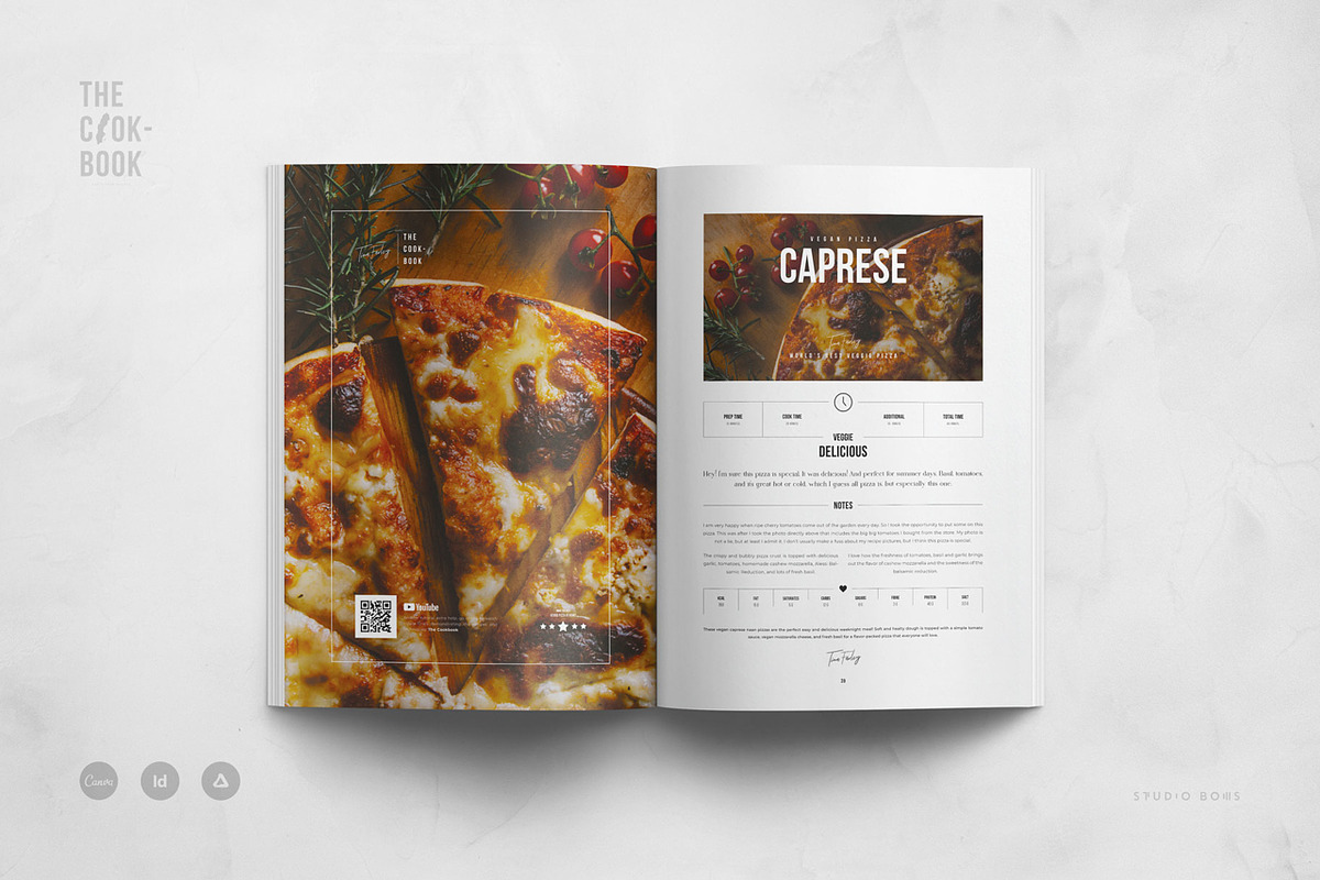 Cookbook | Recipe Book, a Brochure Template by Studio Bons (Photo 20 of 34)