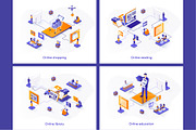 Isometric Concept Illustration Kit, a Templates & Theme by alexdndz (Thumbnail 18 of 26)