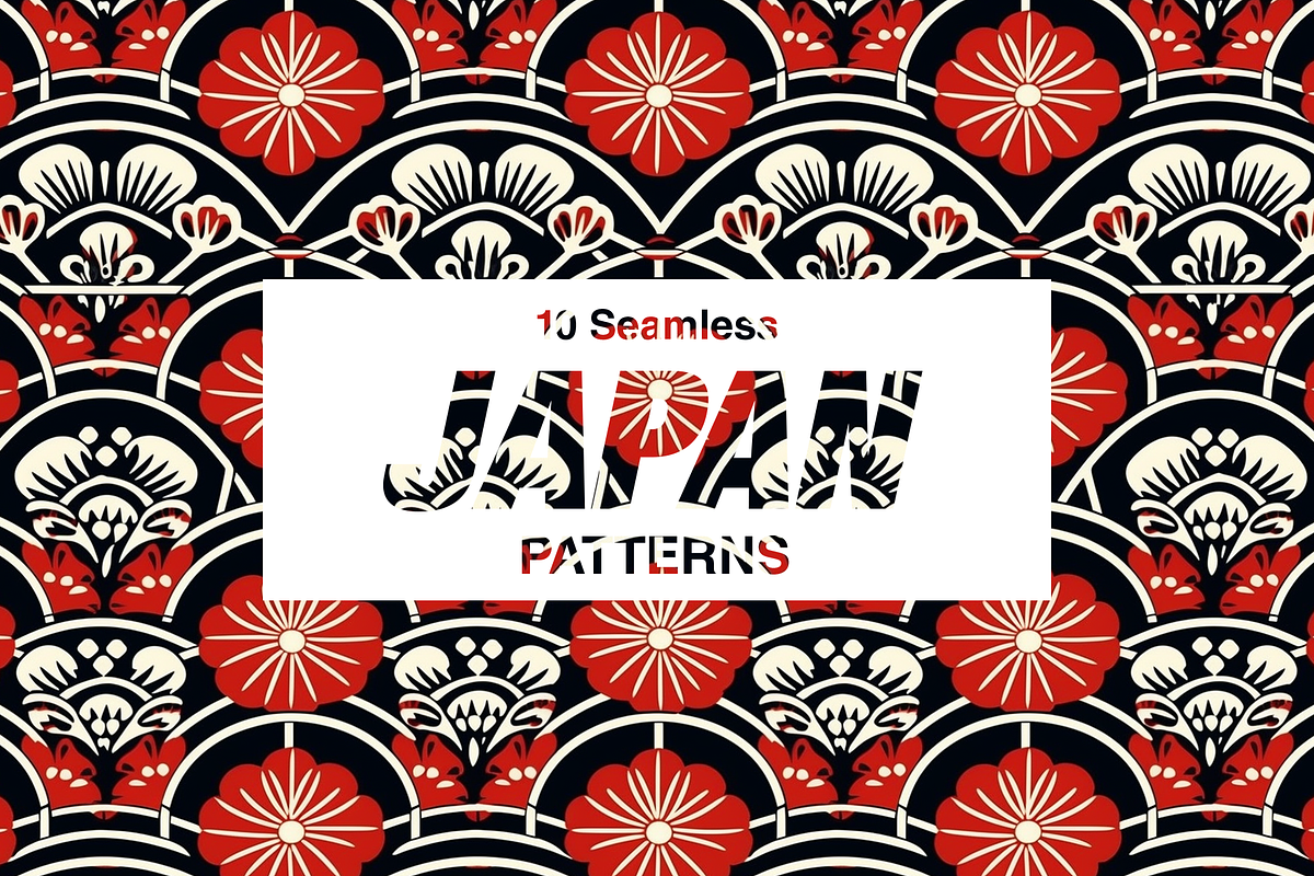 10 Japan Patterns, a Pattern Graphic by Motifs (Photo 9 of 11)