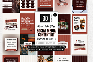 Social Media Content Bundle