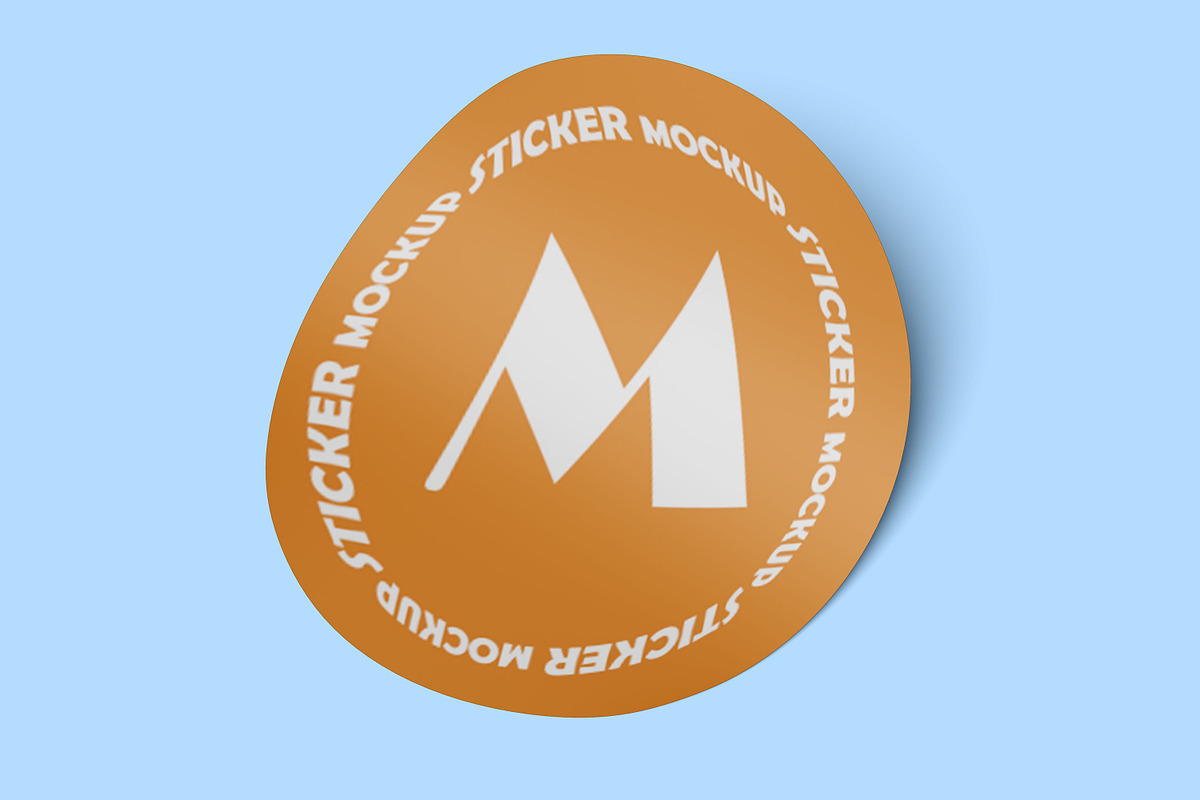 Sticker Mockup, a Mask Mockup by xavier_studio (Photo 4 of 5)