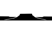 Abstract Savanna Scenery Silhouette, a Graphic by Designer_Momina (Thumbnail 3 of 13)